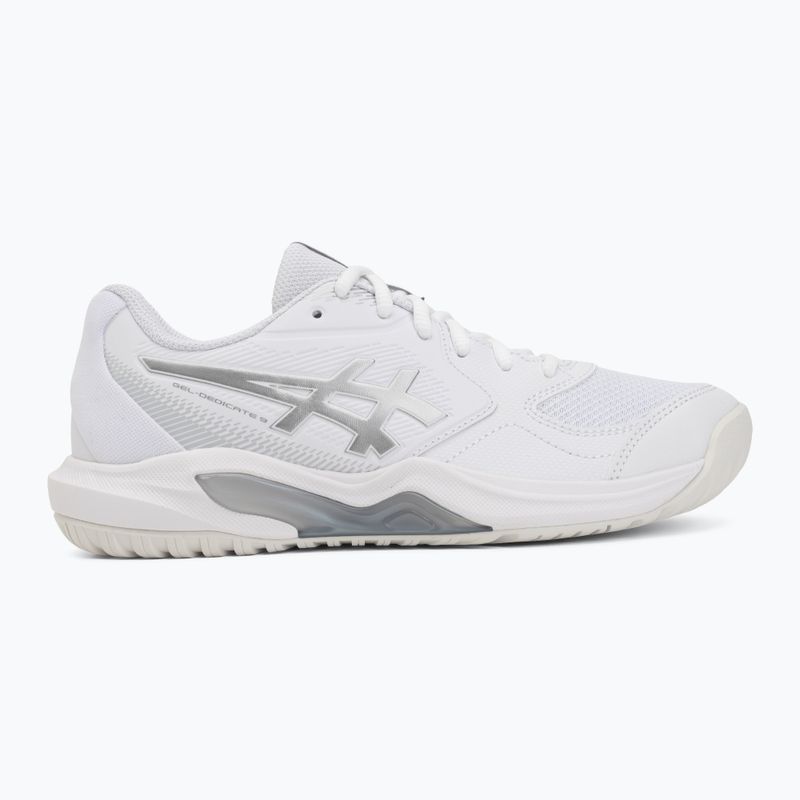 Buty do tenisa damskie ASICS Gel-Dedicate 9 W white/pure silver 2