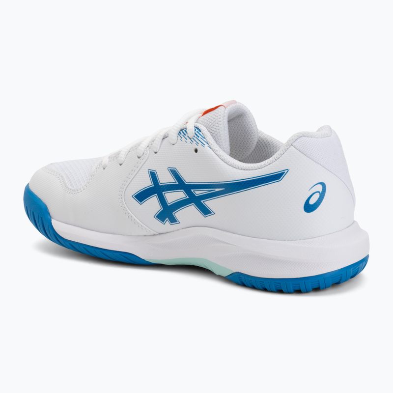 Buty do tenisa dziecięce ASICS Gel-Dedicate 9 GS white/directoire blue 3