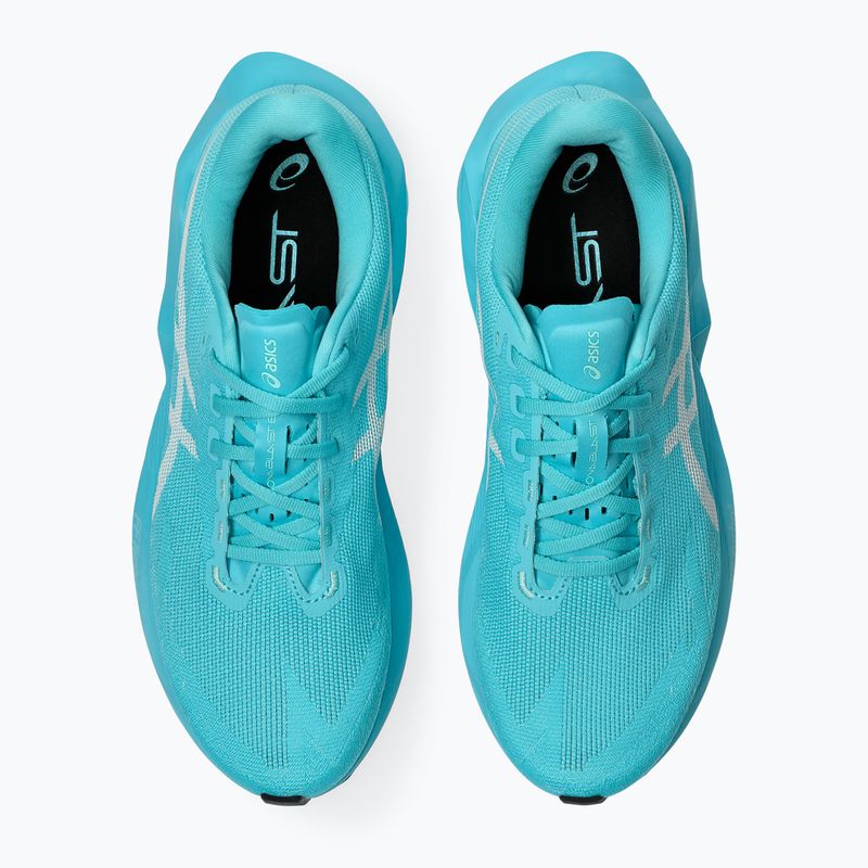Buty do biegania męskie ASICS Novablast 6 energy aqua/white 6