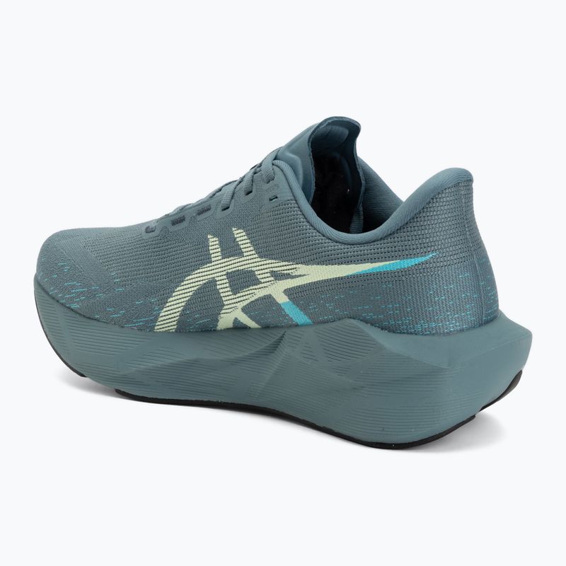 Buty do biegania męskie ASICS Novablast 6 foggy teal/illuminate yellow 3