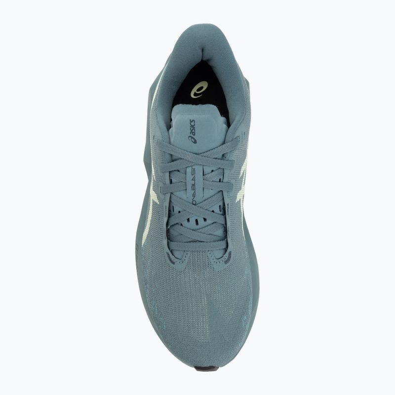 Buty do biegania męskie ASICS Novablast 6 foggy teal/illuminate yellow 5