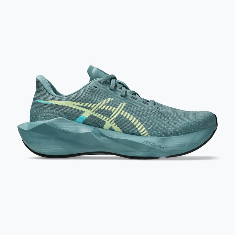 Buty do biegania męskie ASICS Novablast 6 foggy teal/illuminate yellow 2