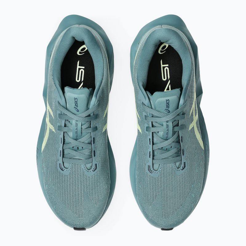 Buty do biegania męskie ASICS Novablast 6 foggy teal/illuminate yellow 6