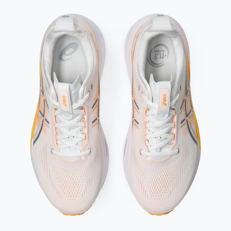 Buty do biegania męskie ASICS Gel-Kayano 33 white/stadium orange 5