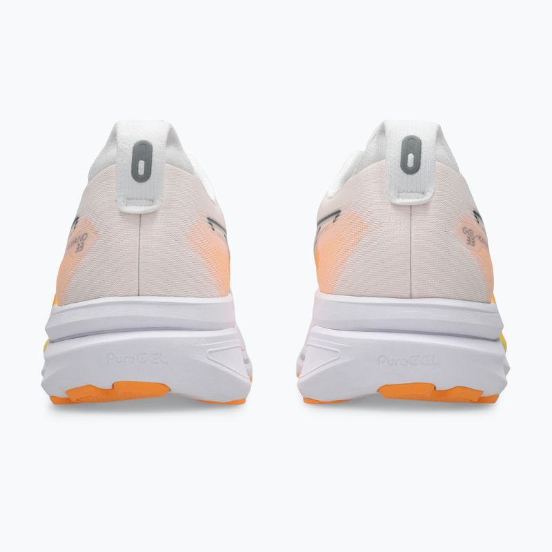 Buty do biegania męskie ASICS Gel-Kayano 33 white/stadium orange 6