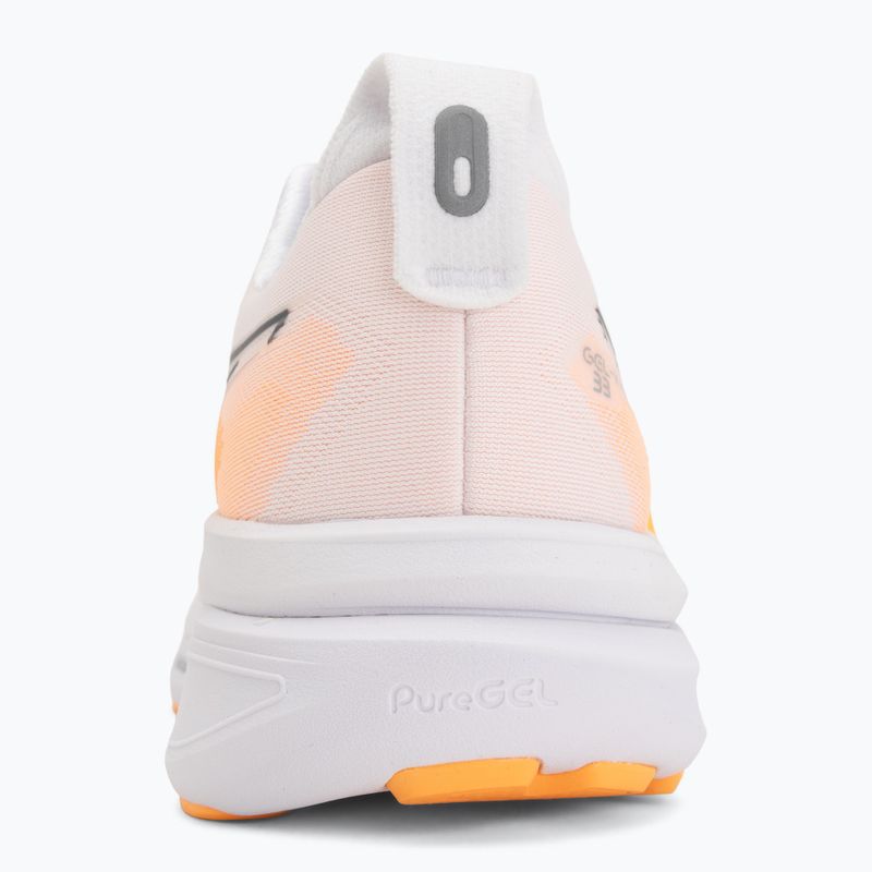 Buty do biegania męskie ASICS Gel-Kayano 33 white/stadium orange 6