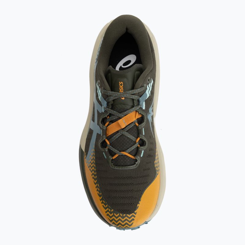 Buty do biegania męskie ASICS Trabuco Max 5 vintage khaki/foggy teal 5
