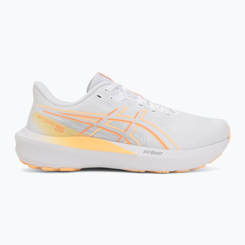 Buty do biegania damskie ASICS GT-1000 15 white/vivid coral 2