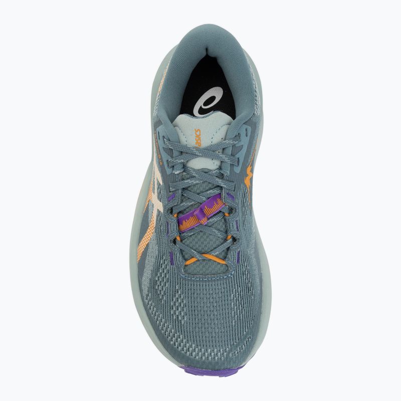 Buty do biegania damskie ASICS Trabuco 14 foggy teal/radiant amethyst 5