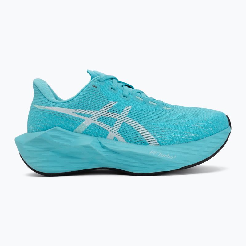 Buty do biegania damskie ASICS Novablast 6 energy aqua/white 2