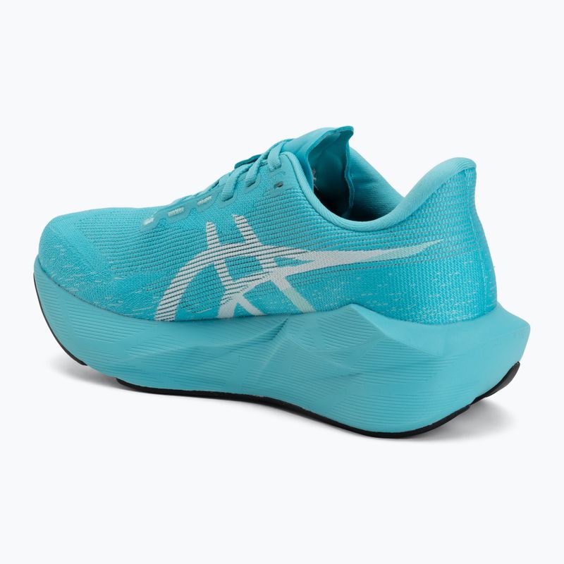 Buty do biegania damskie ASICS Novablast 6 energy aqua/white 3