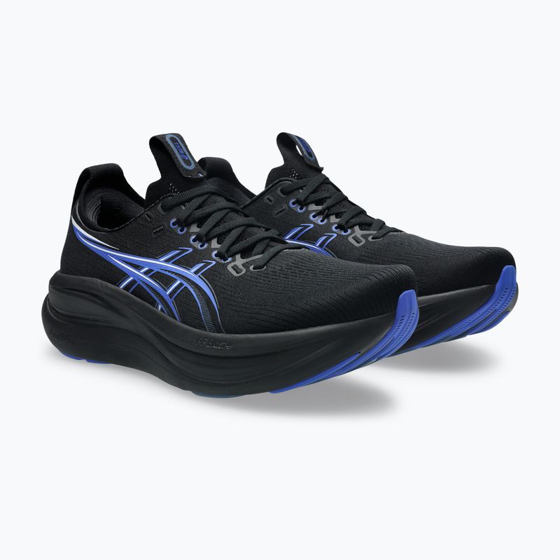 Buty do biegania męskie ASICS Gel-Nimbus 28 black/neon blue