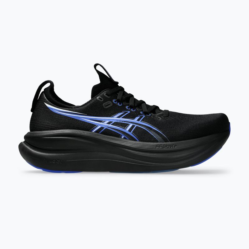 Buty do biegania męskie ASICS Gel-Nimbus 28 black/neon blue 2