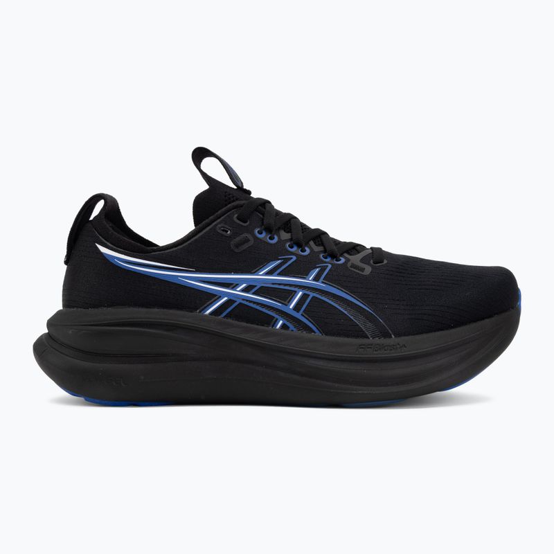 Buty do biegania męskie ASICS Gel-Nimbus 28 black/neon blue 2