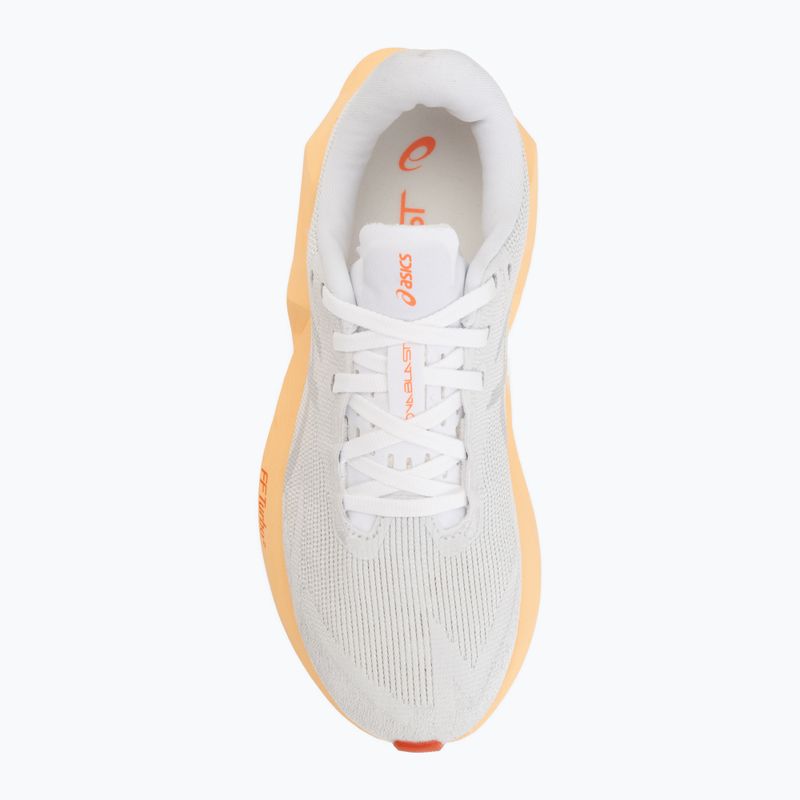 Buty do biegania damskie ASICS Novablast 6 white/vivid coral 5