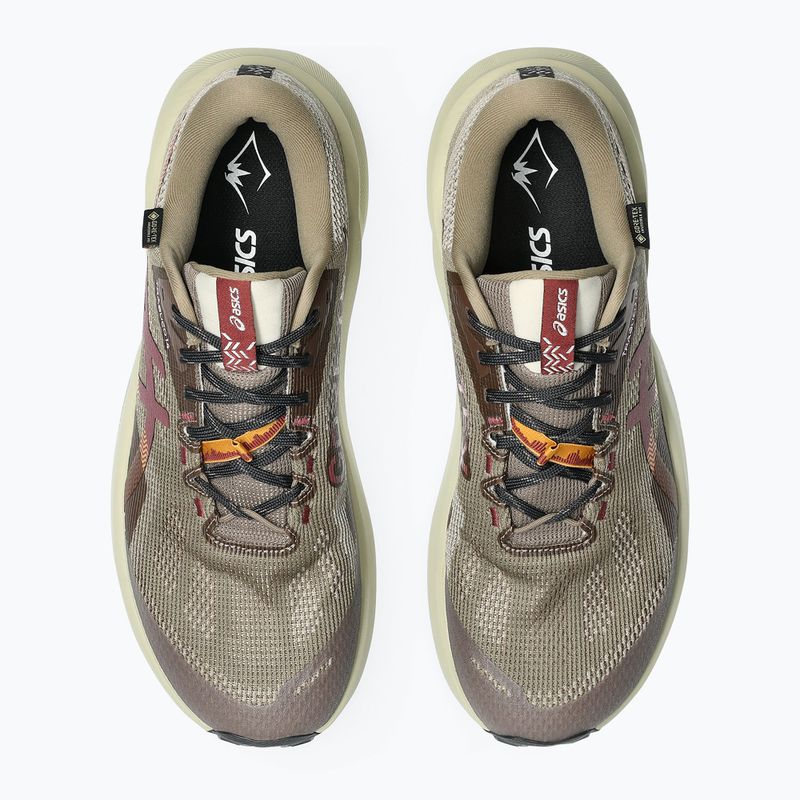 Buty do biegania męskie ASICS Trabuco 14 GTX taupe grey/oatmeal 5