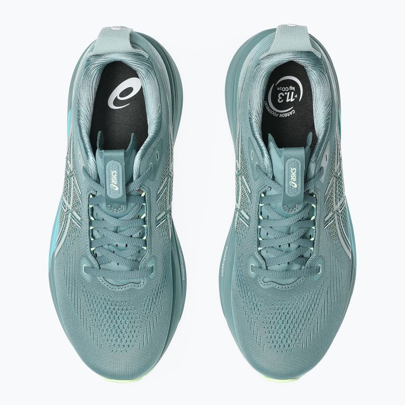 Buty do biegania męskie ASICS Gel-Kayano 33 foggy teal/illuminate yellow 5