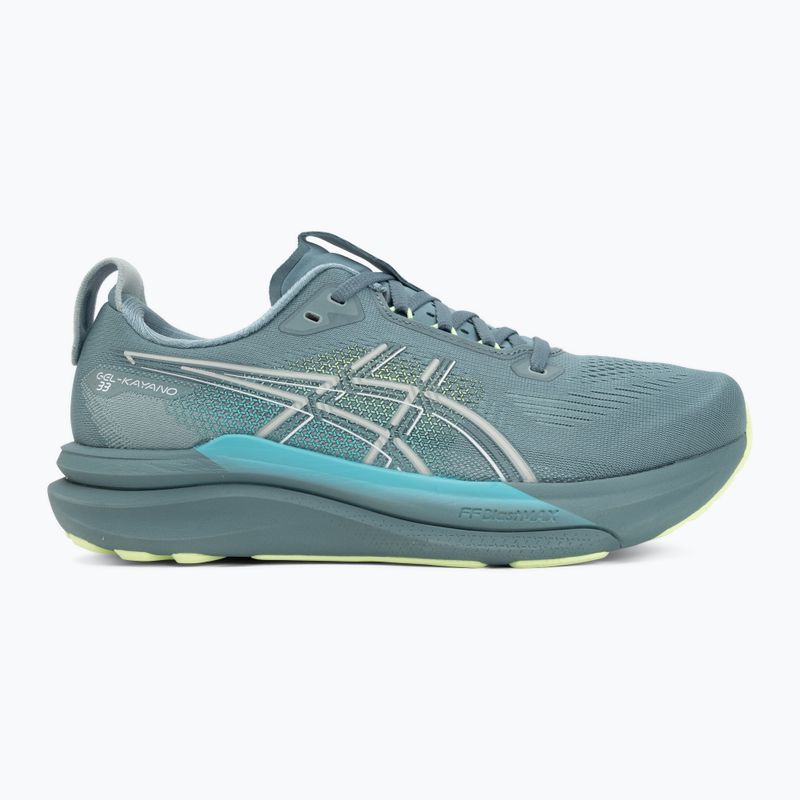 Buty do biegania męskie ASICS Gel-Kayano 33 foggy teal/illuminate yellow 2