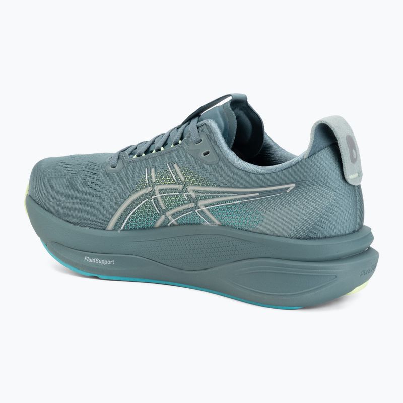 Buty do biegania męskie ASICS Gel-Kayano 33 foggy teal/illuminate yellow 3