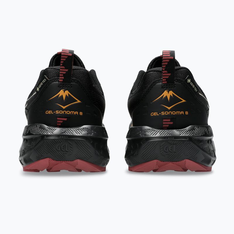 Buty do biegania męskie ASICS Gel-Sonoma 8 GTX black/brisket red 6