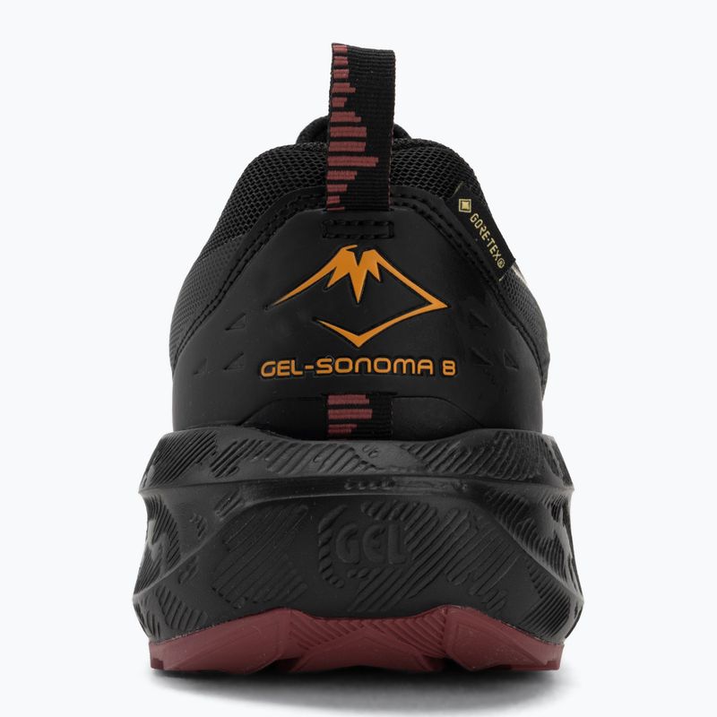 Buty do biegania męskie ASICS Gel-Sonoma 8 GTX black/brisket red 6