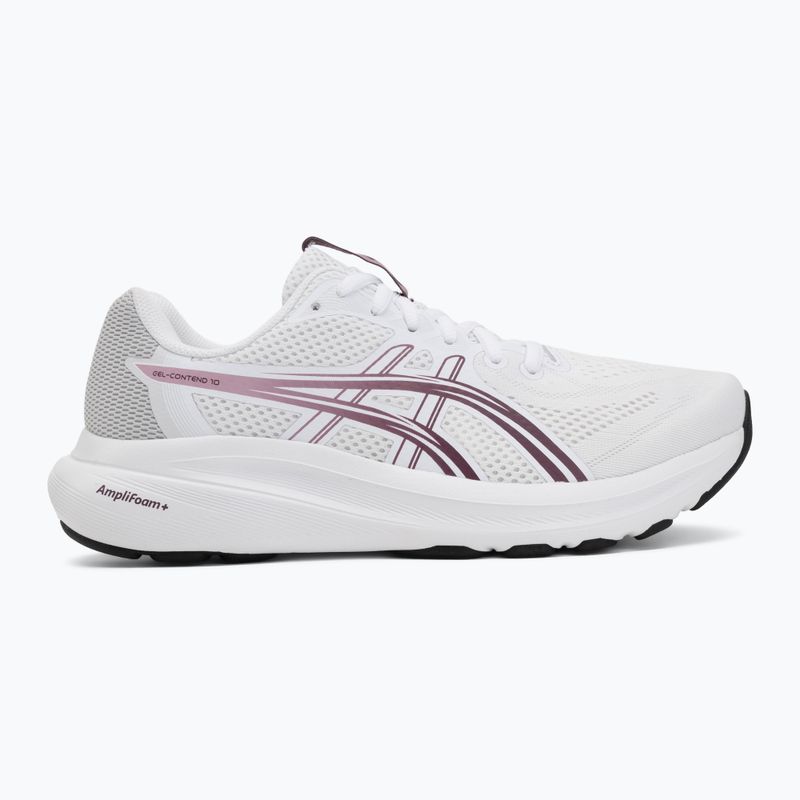 Buty do biegania damskie ASICS Gel-Contend 10 white/taro purple 2