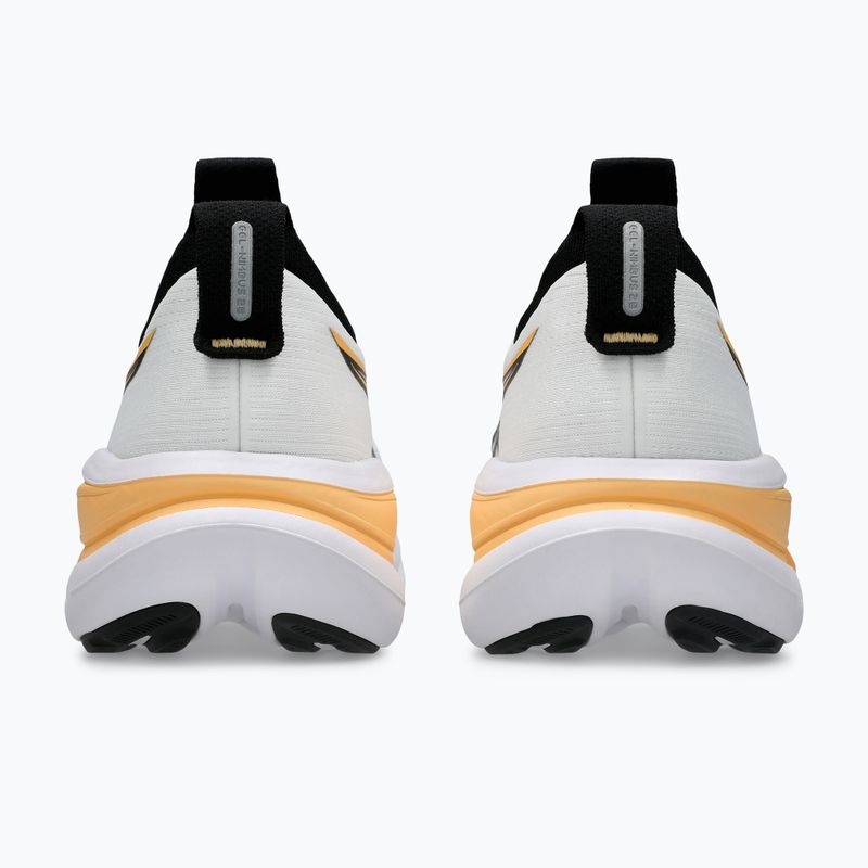 Buty do biegania męskie ASICS Gel-Nimbus 28 white/stadium orange 6