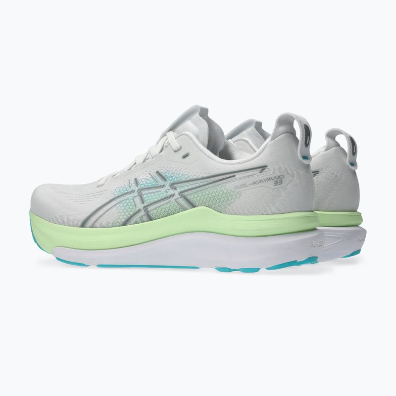 Buty do biegania męskie ASICS Gel-Kayano 33 white/energy aqua 3