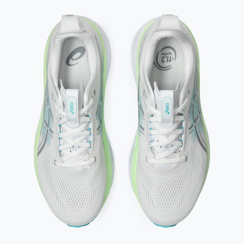 Buty do biegania męskie ASICS Gel-Kayano 33 white/energy aqua 5