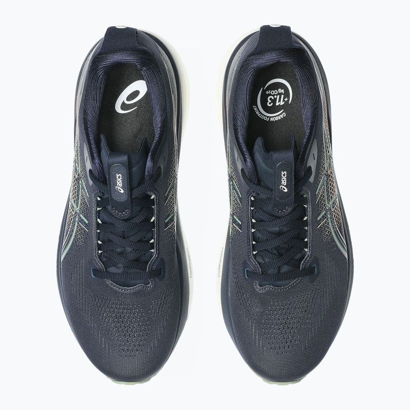 Buty do biegania męskie ASICS Gel-Kayano 33 midnight/khaki green 5