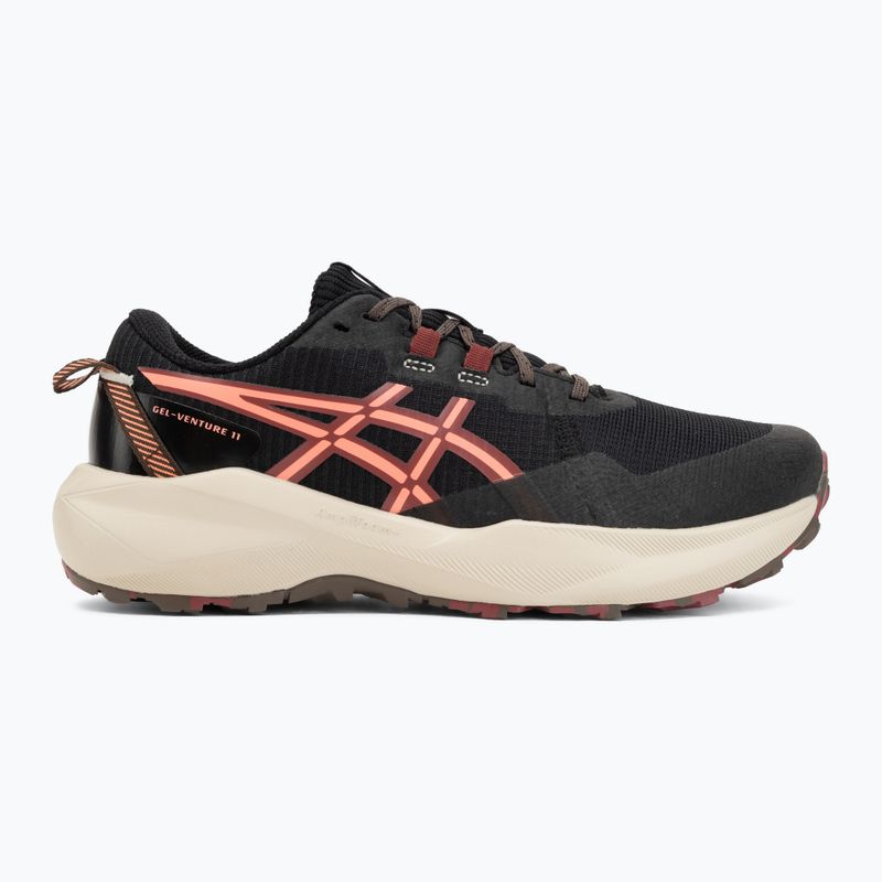 Buty do biegania damskie Asics Gel-Venture 11 Black/Sun Coral 2