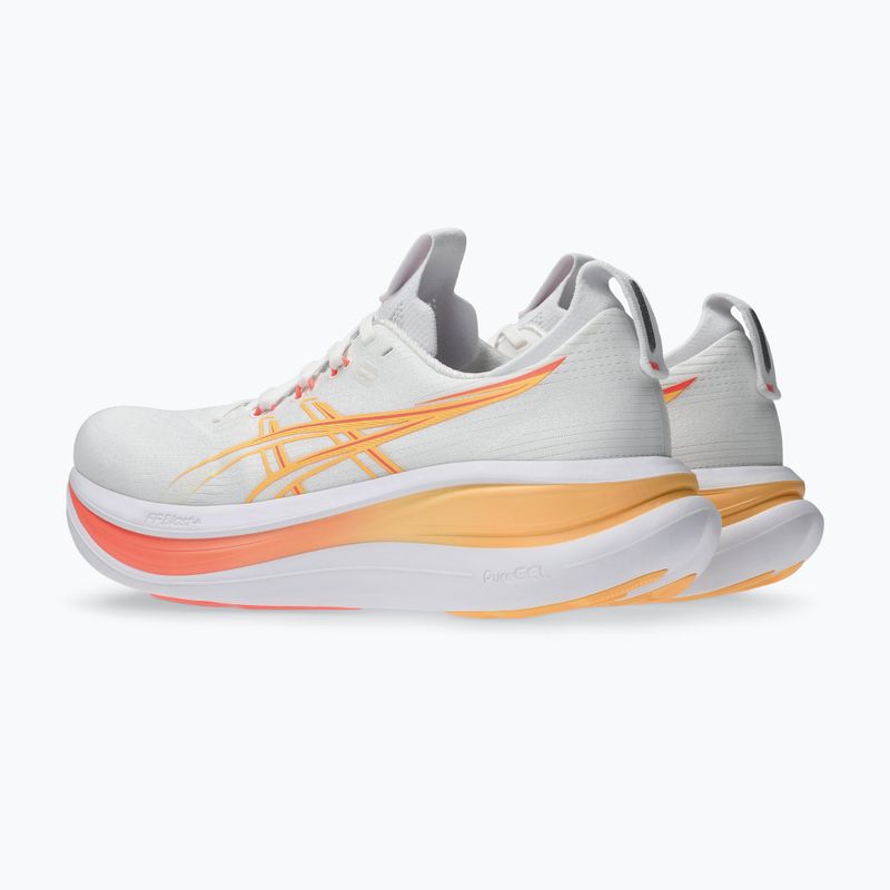 Buty do biegania damskie ASICS Gel-Nimbus 28 white/sun coral 3