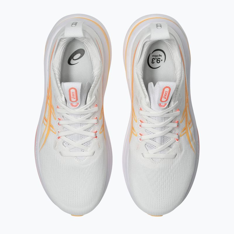 Buty do biegania damskie ASICS Gel-Nimbus 28 white/sun coral 5