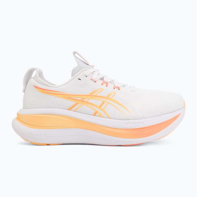 Buty do biegania damskie ASICS Gel-Nimbus 28 white/sun coral 2
