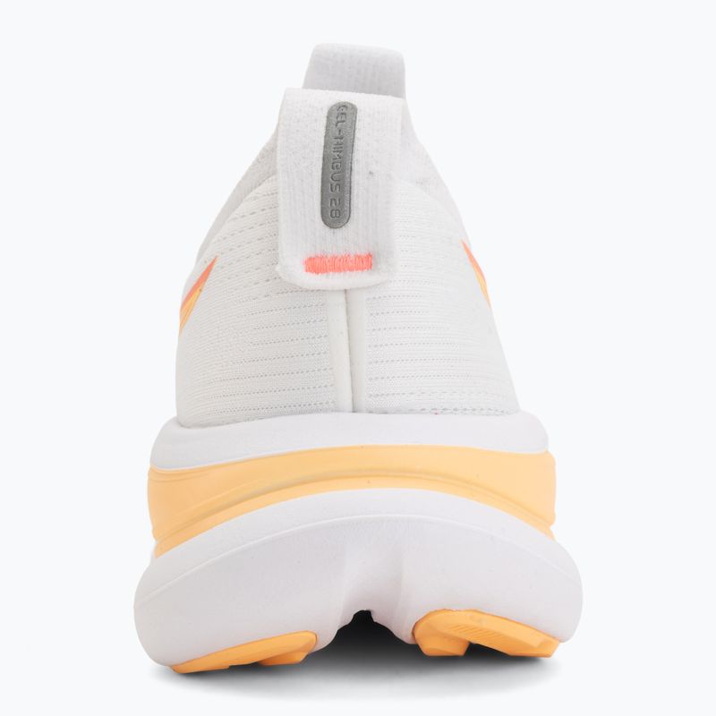 Buty do biegania damskie ASICS Gel-Nimbus 28 white/sun coral 6