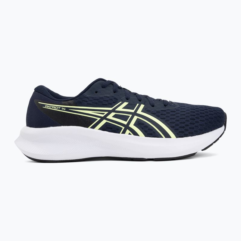 Buty do biegania męskie ASICS Patriot 14 midnight/illuminate yellow 2