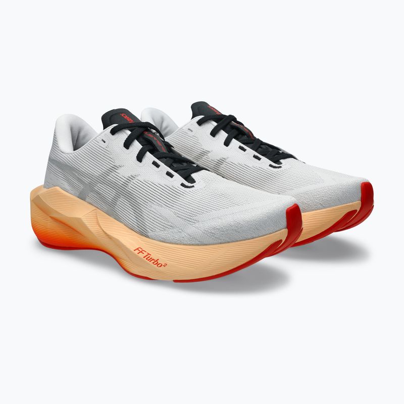 Buty do biegania męskie ASICS Novablast 6 white/orange glow