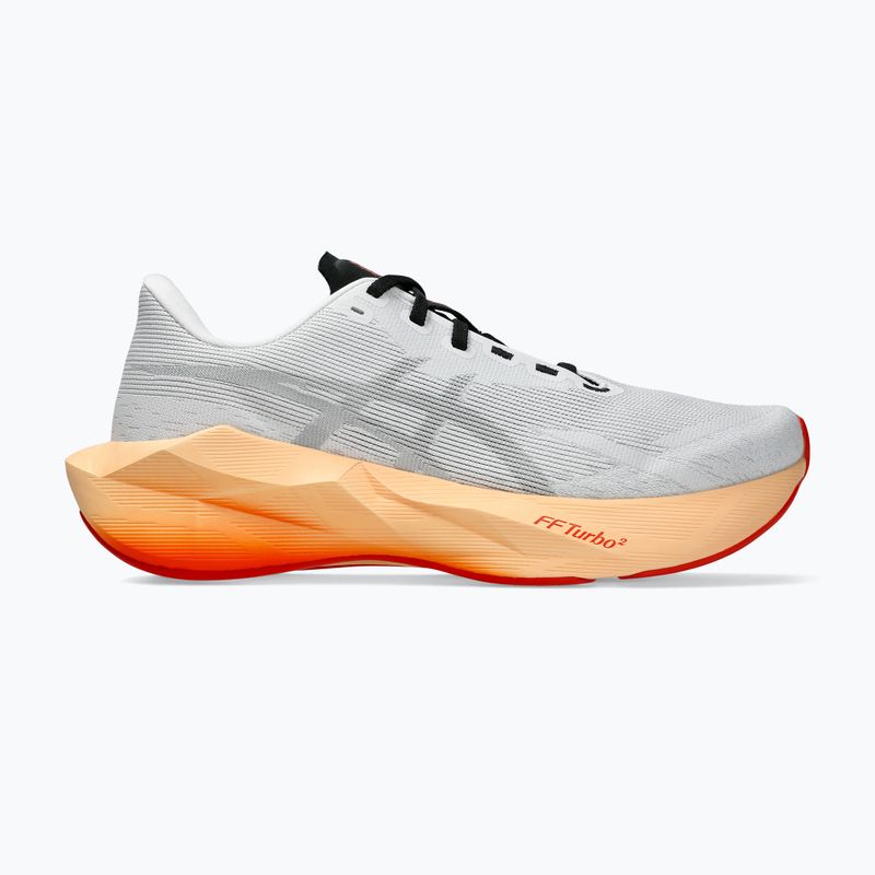 Buty do biegania męskie ASICS Novablast 6 white/orange glow 2