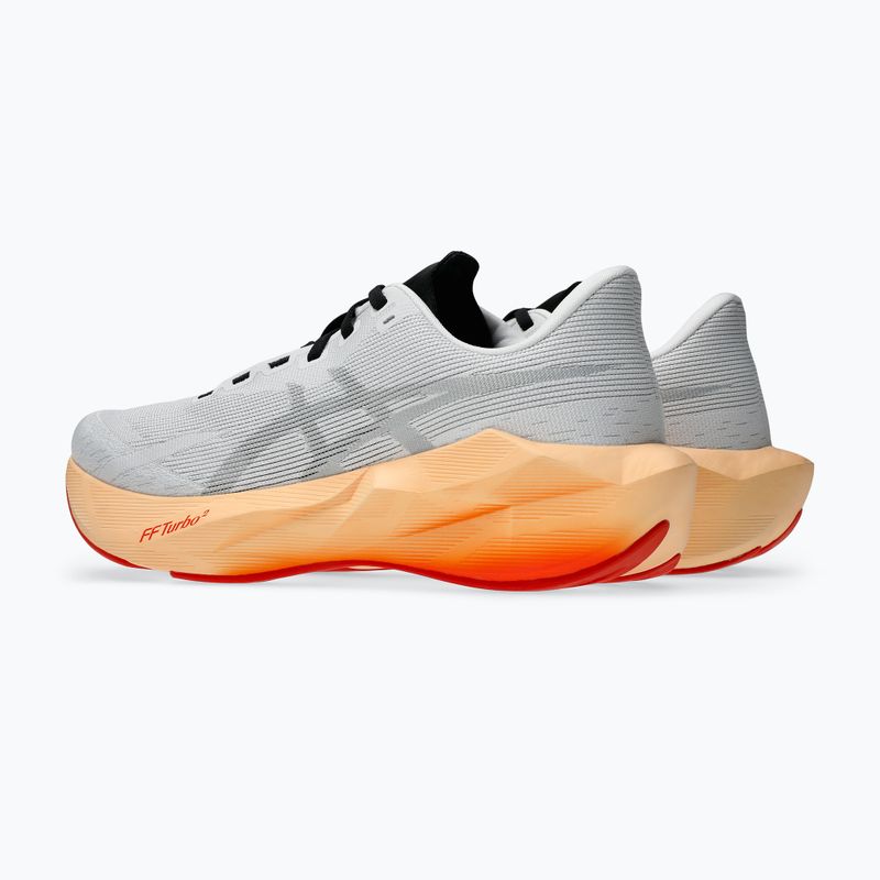 Buty do biegania męskie ASICS Novablast 6 white/orange glow 4