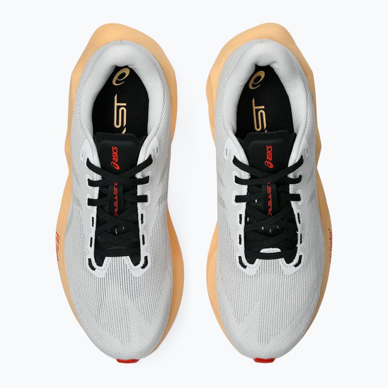 Buty do biegania męskie ASICS Novablast 6 white/orange glow 6