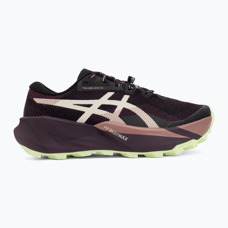 Buty do biegania damskie ASICS Trabuco 14 black/dark aubergine 2