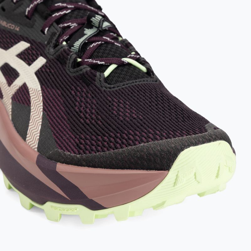 Buty do biegania damskie ASICS Trabuco 14 black/dark aubergine 7