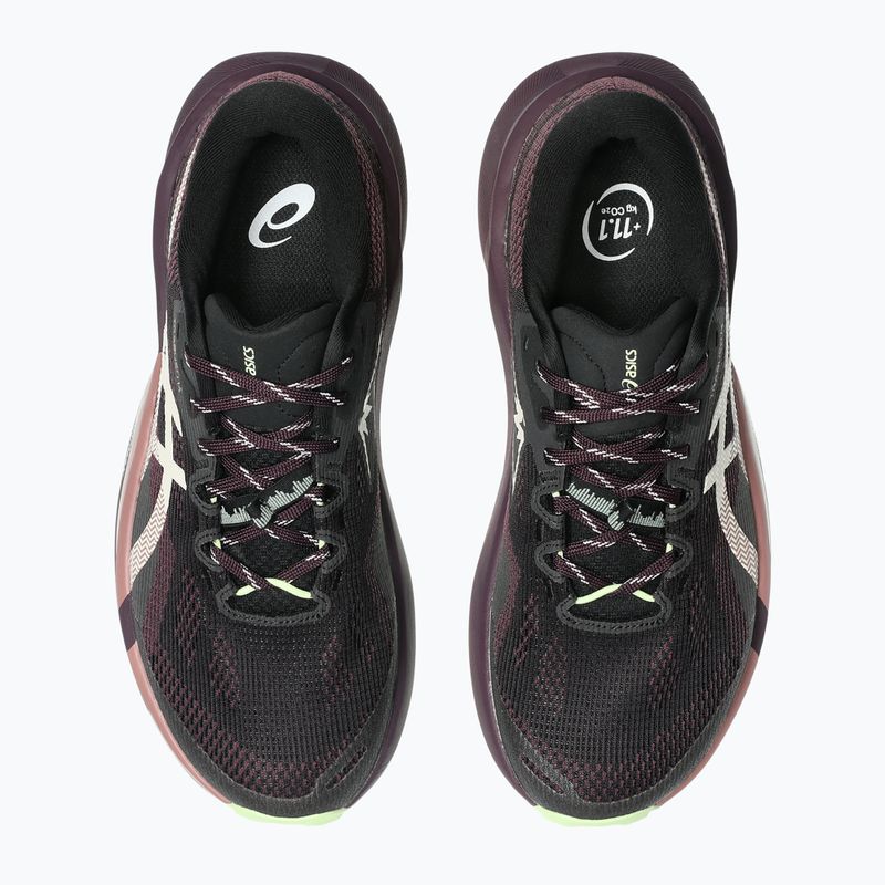 Buty do biegania damskie ASICS Trabuco 14 black/dark aubergine 6