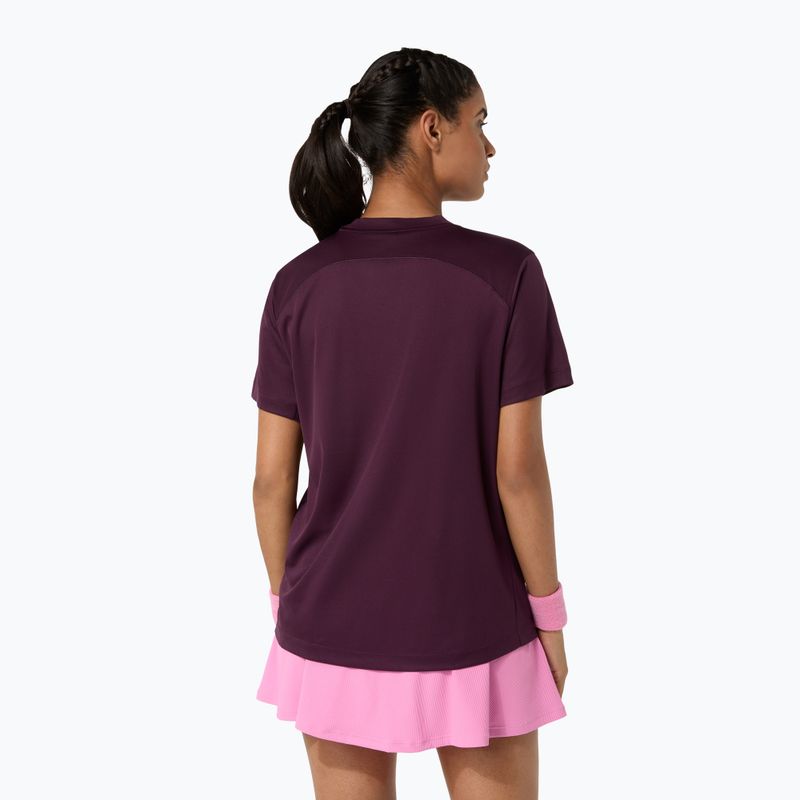 Koszulka tenisowa damska ASICS Court Top W dark aubergine 3