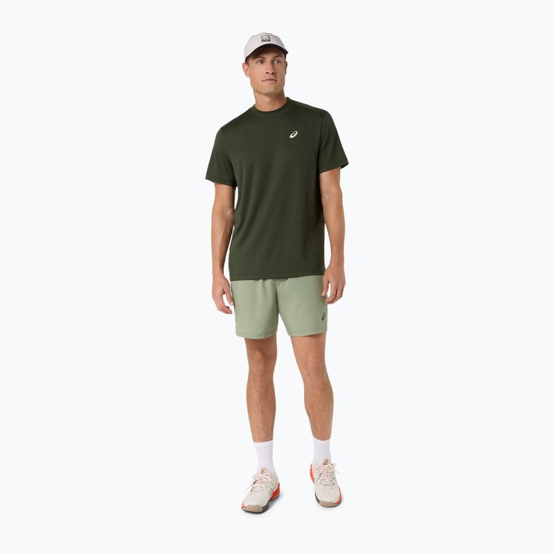 Koszulka tenisowa męska ASICS Court Top vintage khaki 2