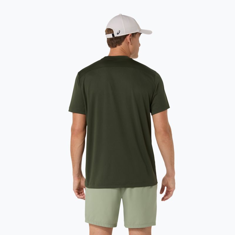 Koszulka tenisowa męska ASICS Court Top vintage khaki 3