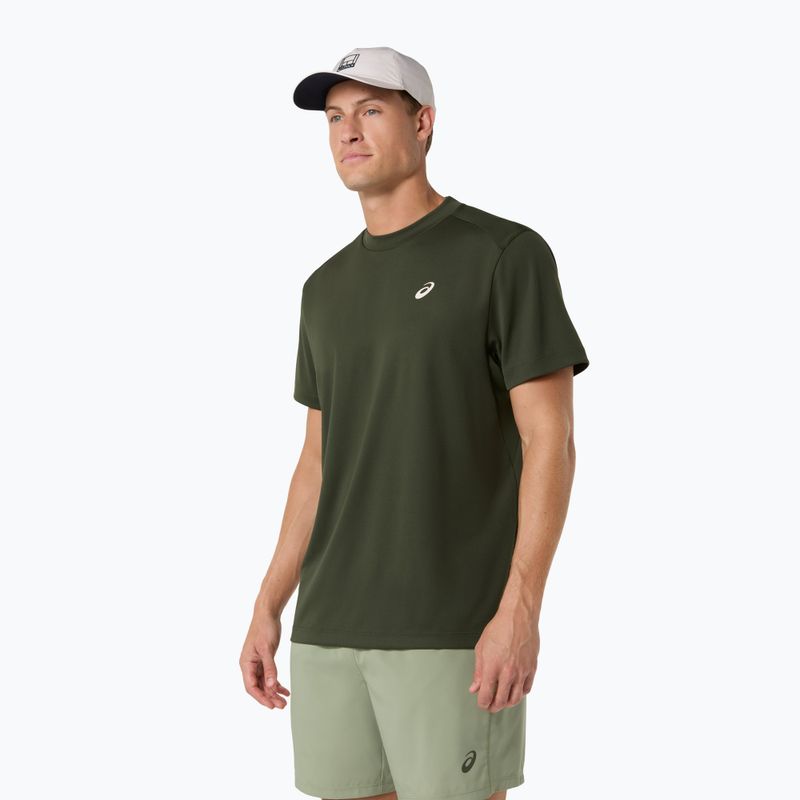 Koszulka tenisowa męska ASICS Court Top vintage khaki 4