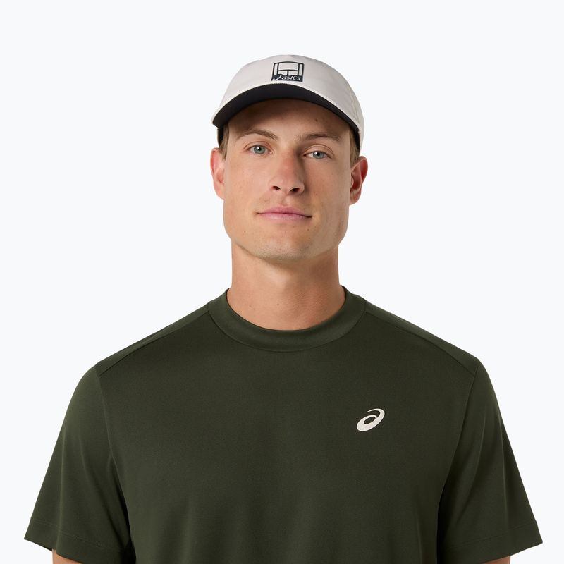 Koszulka tenisowa męska ASICS Court Top vintage khaki 5