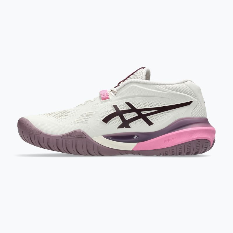 Buty do tenisa damskie ASICS Gel-Resolution X soft oat/dark aubergine 2