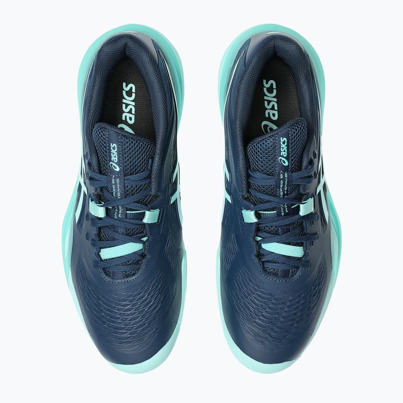 Buty do tenisa męskie ASICS Gel-Resolution X night sky/illuminate mint 4